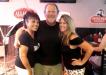Brenda & Stephanie w/ Repeat Offenders guitarist Steve during the show at Bourbon St. on the Beach. courtesy Brenda E